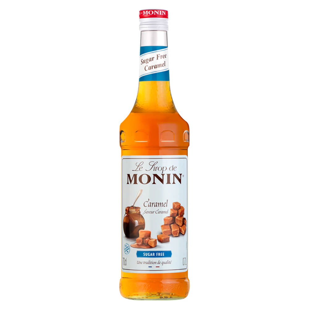 MONIN CARAMEL SUGAR FREE 6 X 70 CL